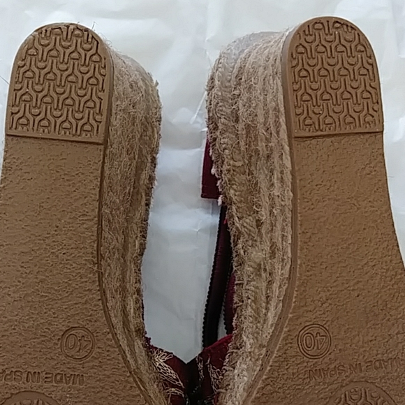 NWOT. Maria Pia Espadrilles. Made in Spain. Sz 40 - Picture 8 of 8